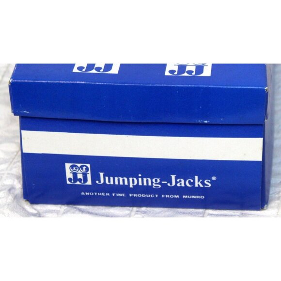 Vtg Jumping Jacks Red Boots 11.5 M Girl Heart to Heart Shiny Chukka Rain Patent - Picture 10 of 10